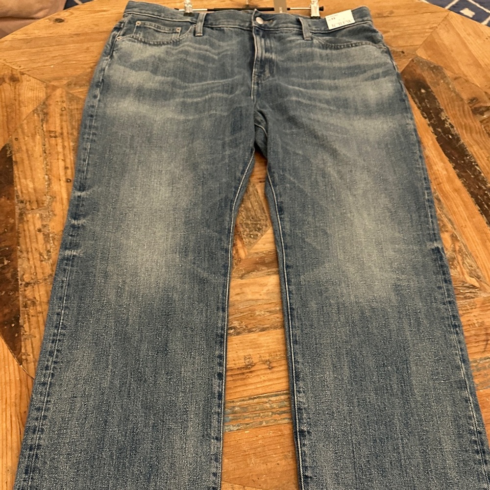 J. Crew Straight Leg Jeans - Classic Blue - Picture 7 of 8